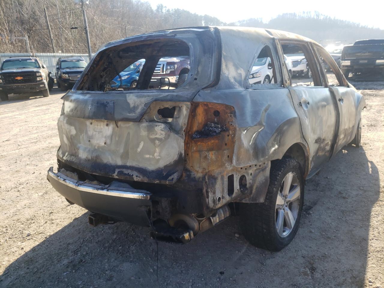 Photo 4 from auction – 2011 ACURA MDX TECHNO with VIN 2HNYD2H63BH541743