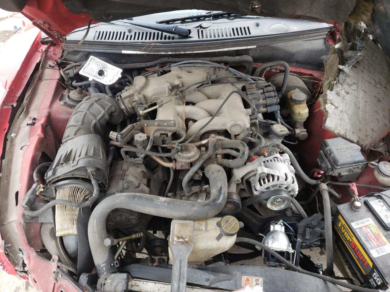 Photo 7 from auction – 2003 FORD MUSTANG with VIN 1FAFP44463F418547