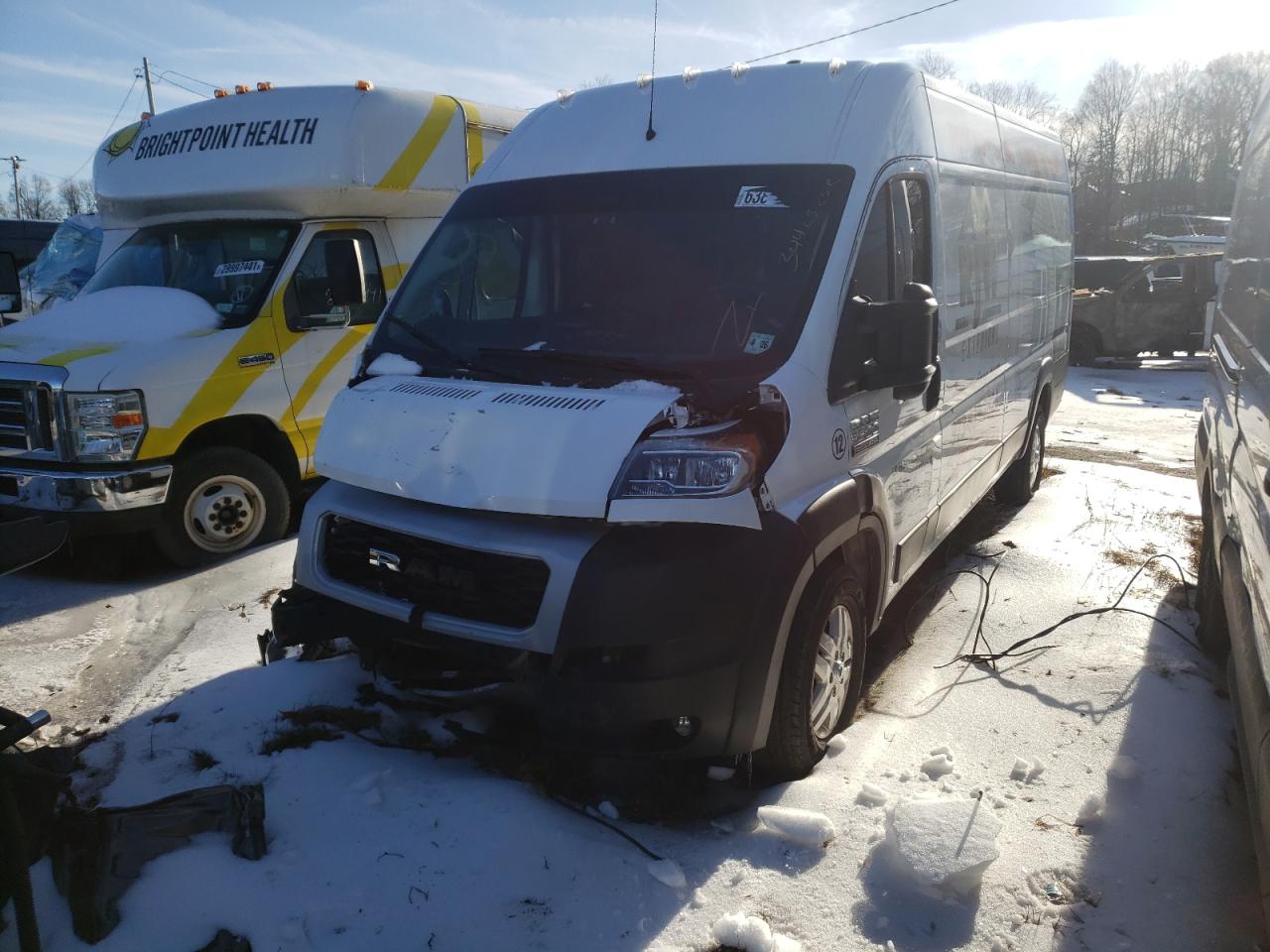 Photo 2 from auction – 2021 RAM PROMASTER with VIN 3C6MRVJG0ME526746