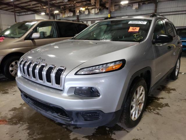 Photo 2 from auction – 2017 JEEP CHEROKEE S with VIN 1C4PJLAB5HW508454