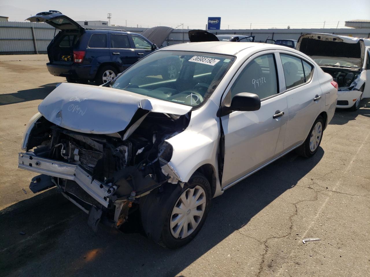 Photo 2 from auction – 2012 NISSAN VERSA S with VIN 3N1CN7AP1CL945407