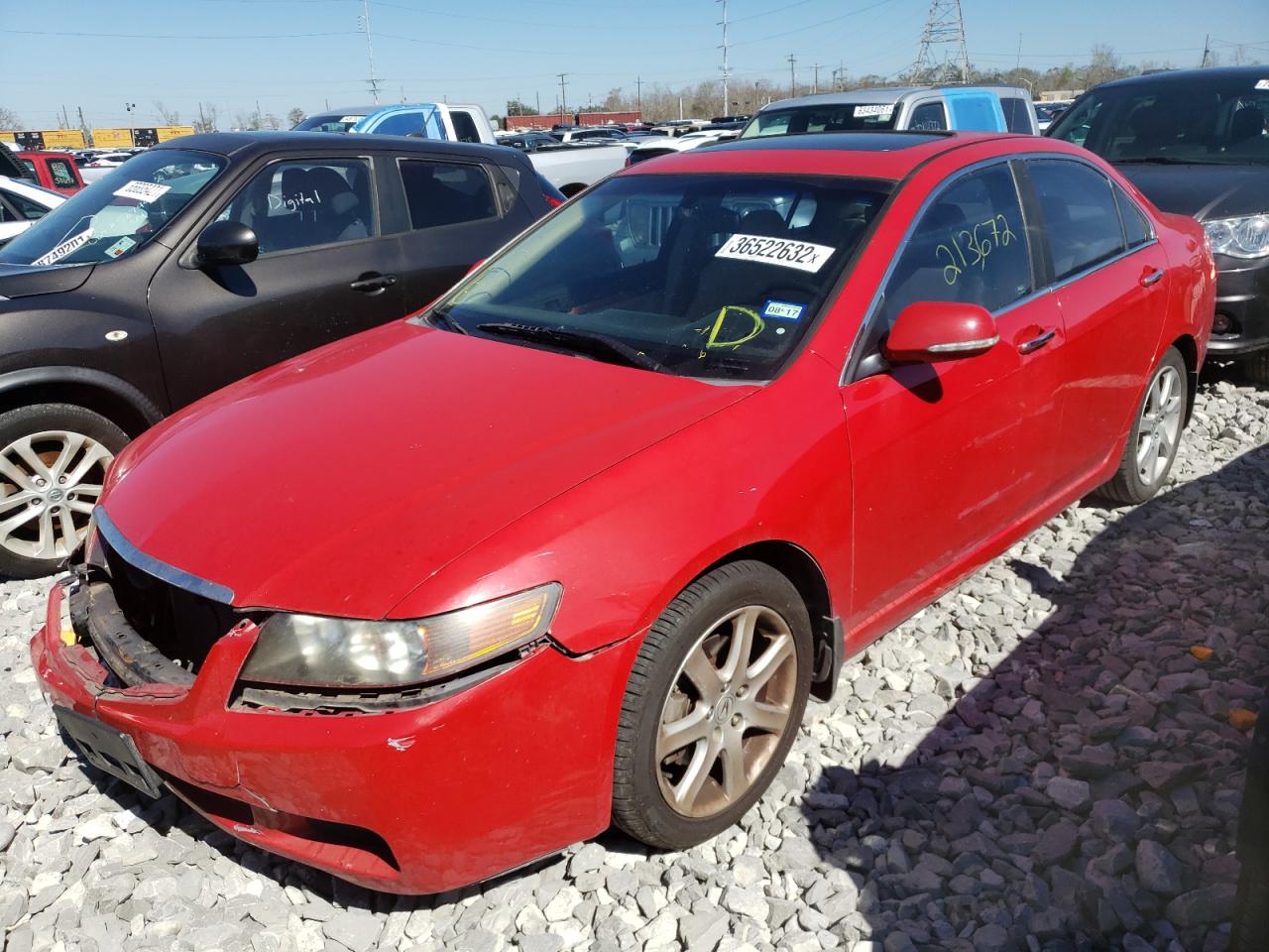 Photo 2 from auction – 2005 ACURA TSX with VIN JH4CL96875C032650