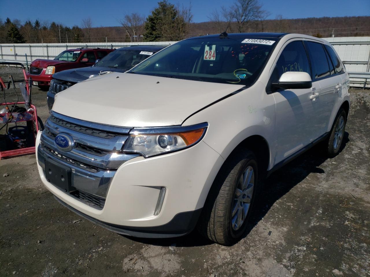 Photo 2 from auction – 2014 FORD EDGE SEL with VIN 2FMDK4JC7EBB34372