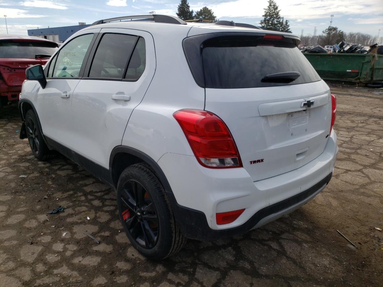 Photo 3 from auction – 2021 CHEVROLET TRAX 1LT with VIN KL7CJPSM2MB366021