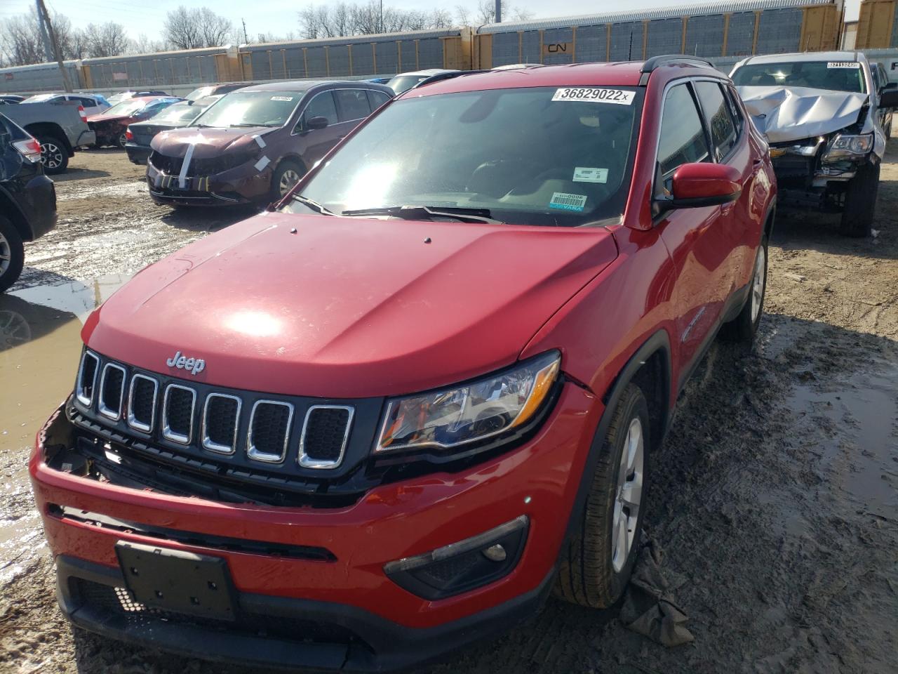 Photo 2 from auction – 2018 JEEP COMPASS LA with VIN 3C4NJCBB1JT425525