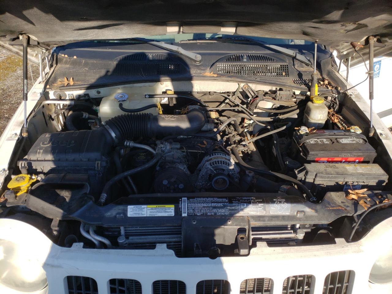 Photo 7 from auction – 2005 JEEP LIBERTY SP with VIN 1J4GL48K75W507740