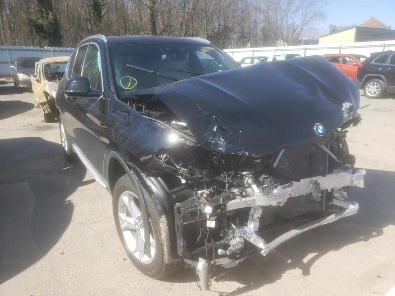 BMW X3 XDRIVE3 2019 with VIN 5UXTR9C56KLE15972 - Photo from auction