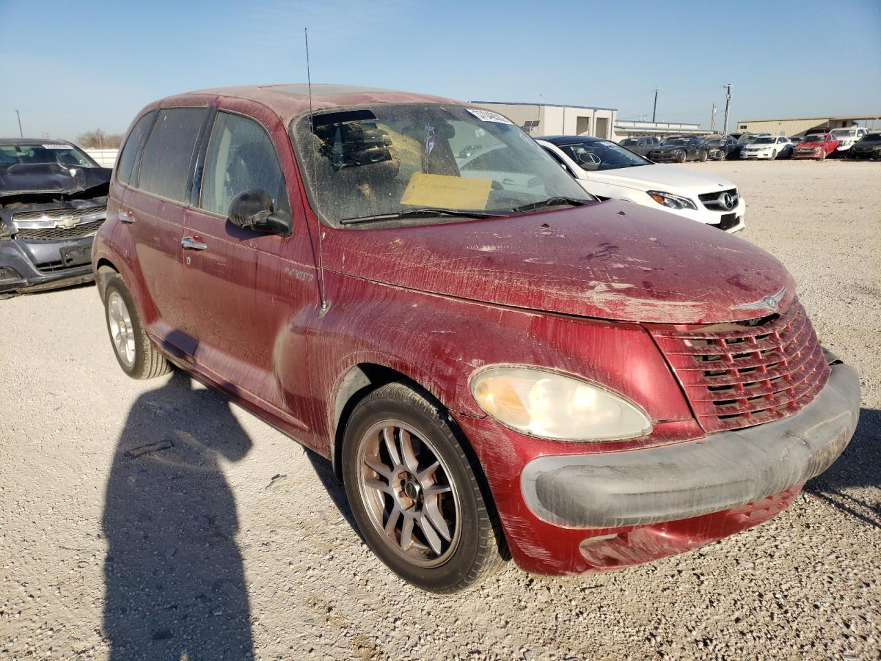 CHRYSLER PT CRUISER 2001 with VIN 3C8FY4BBX1T695244 - Photo from auction