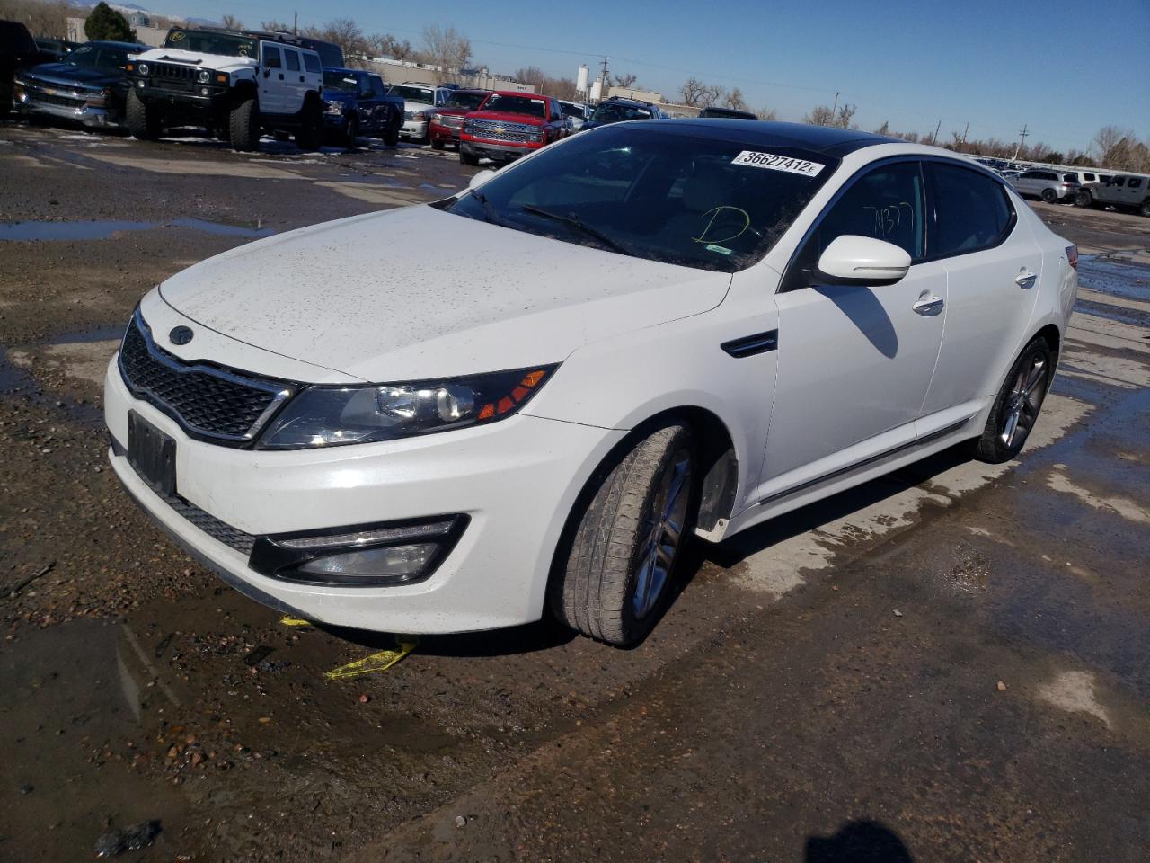 Photo 2 from auction – 2013 KIA OPTIMA SX with VIN 5XXGR4A60DG190367