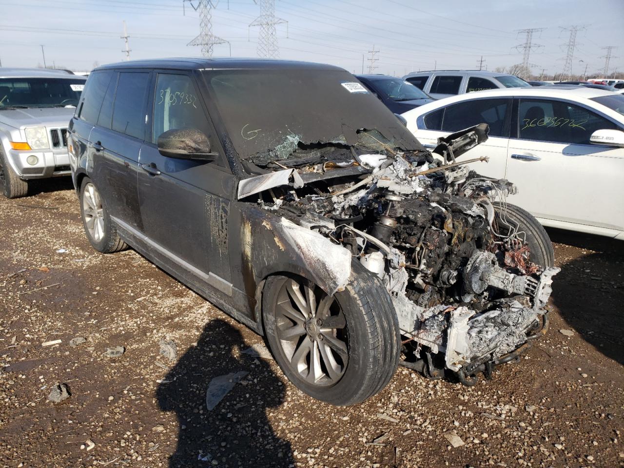 LAND ROVER RANGE ROVE 2015 with VIN SALGS2VF3FA204904 - Photo from auction