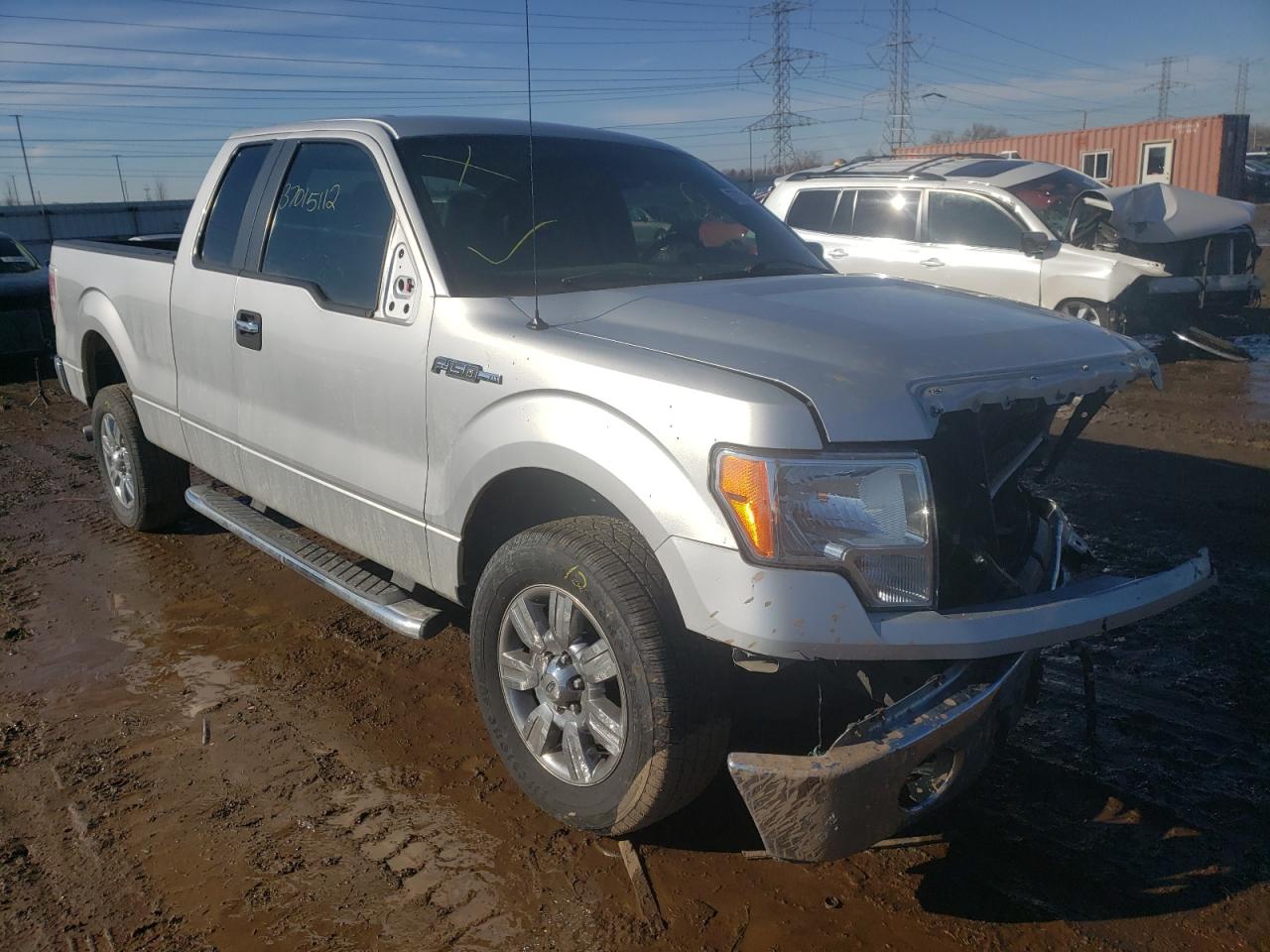 FORD F150 SUPER 2012 with VIN 1FTFX1CF0CFC34121 - Photo from auction
