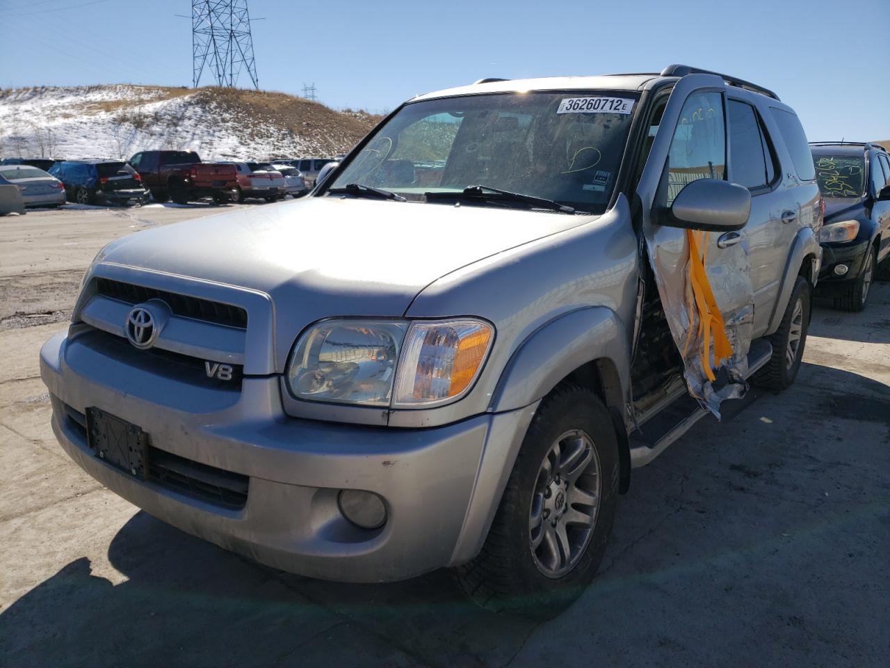 Photo 2 from auction – 2007 TOYOTA SEQUOIA SR with VIN 5TDBT44A17S285986