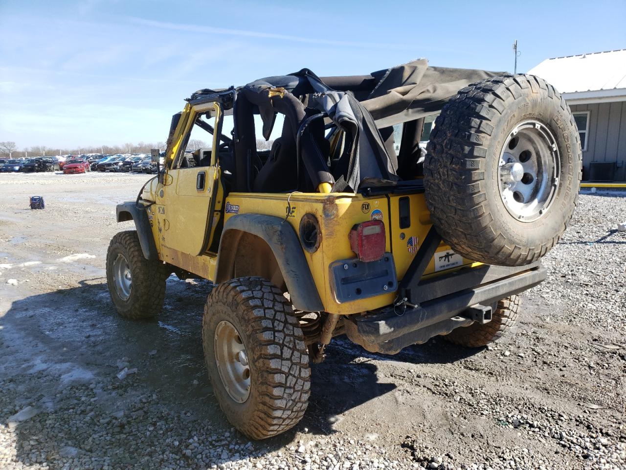 Photo 3 from auction – 2004 JEEP WRANGLER X with VIN 1J4FA39S74P743727