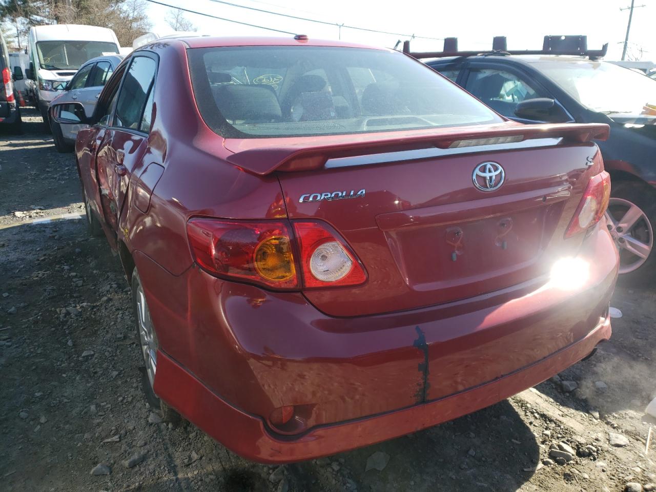 Photo 3 from auction – 2010 TOYOTA COROLLA BA with VIN 2T1BU4EE7AC339421