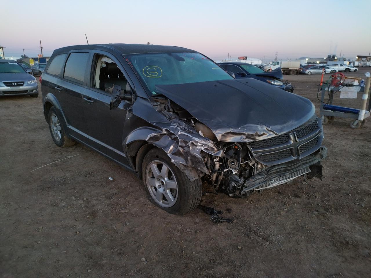 DODGE JOURNEY GT 2018 with VIN 3C4PDCEG0JT469670 - Photo from auction