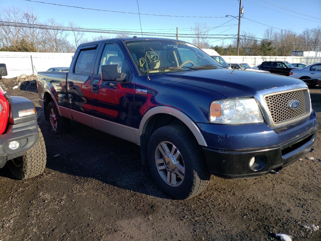 FORD F150 SUPER 2007 with VIN 1FTPW14537FA89627 - Photo from auction