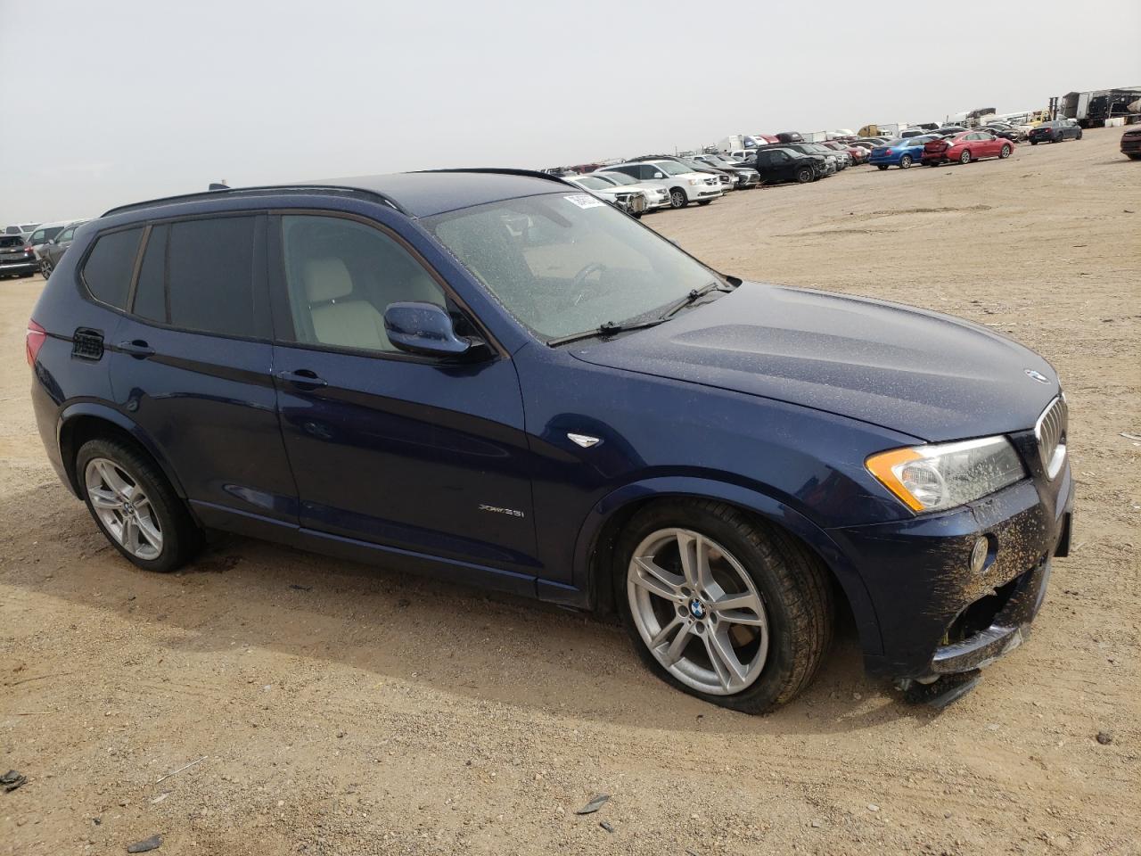 Photo 1 from auction – 2014 BMW X3 XDRIVE3 with VIN 5UXWX7C56EL984801