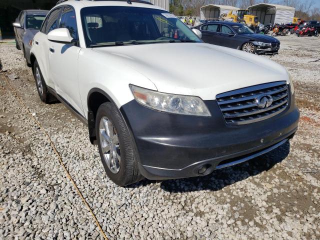 INFINITI FX35 2008 with VIN JNRAS08U18X104716 - Photo from auction