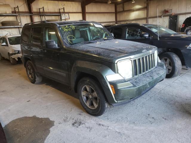 Photo 1 from auction – 2008 JEEP LIBERTY SP with VIN 1J8GN28K58W103188