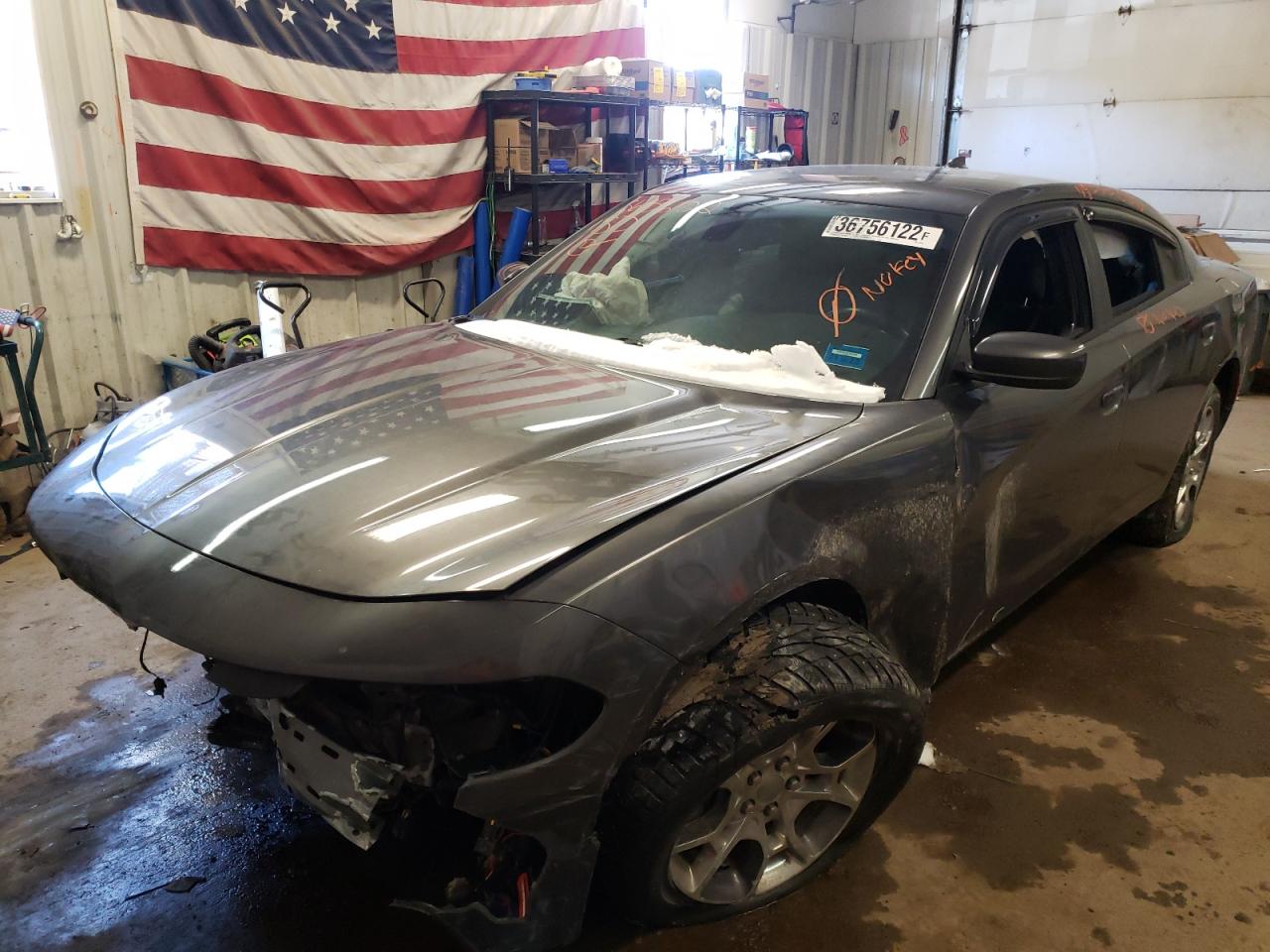 Photo 2 from auction – 2016 DODGE CHARGER SX with VIN 2C3CDXJG1GH273075