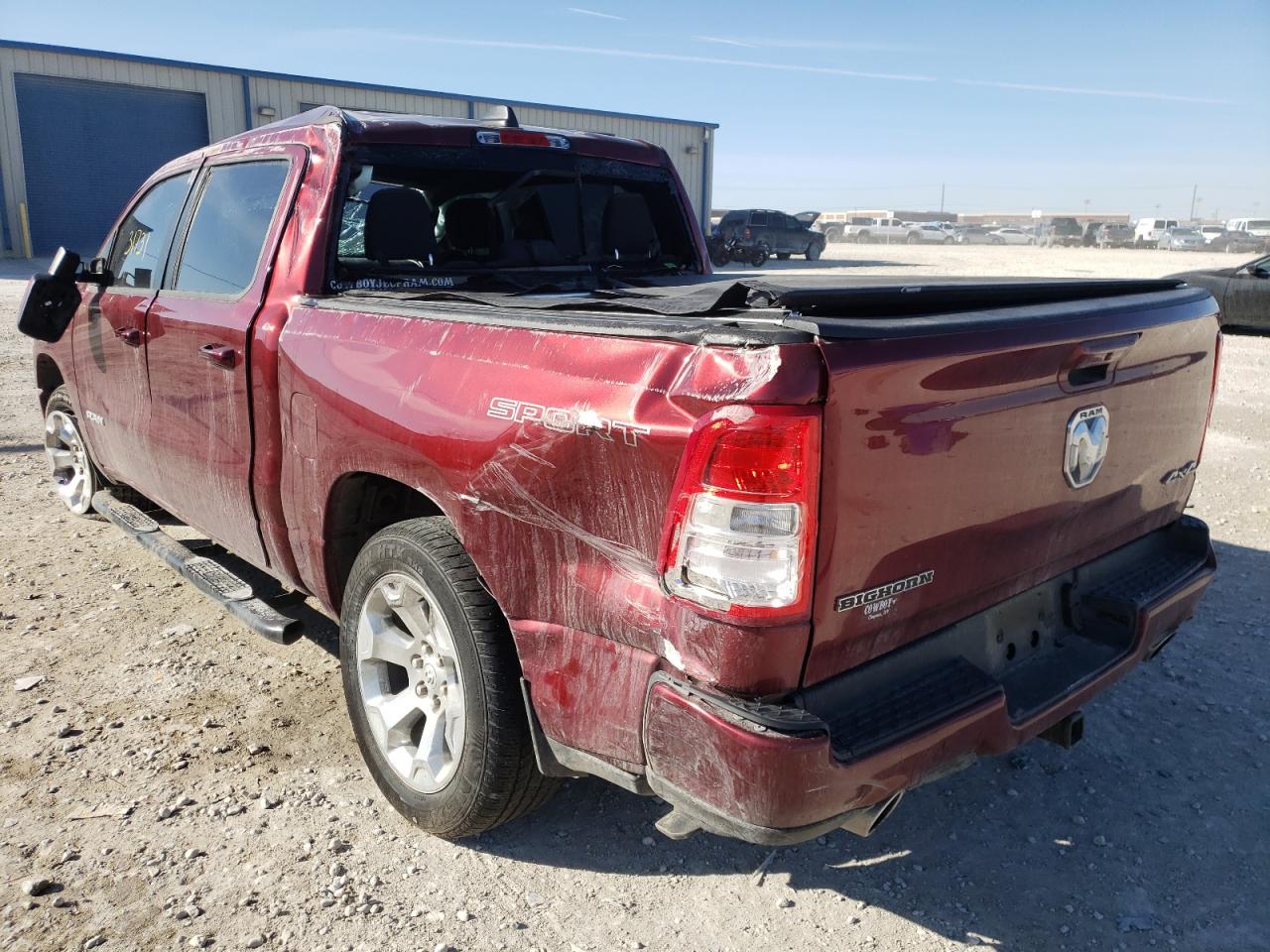 Photo 3 from auction – 2020 RAM 1500 BIG H with VIN 1C6SRFFT4LN235163
