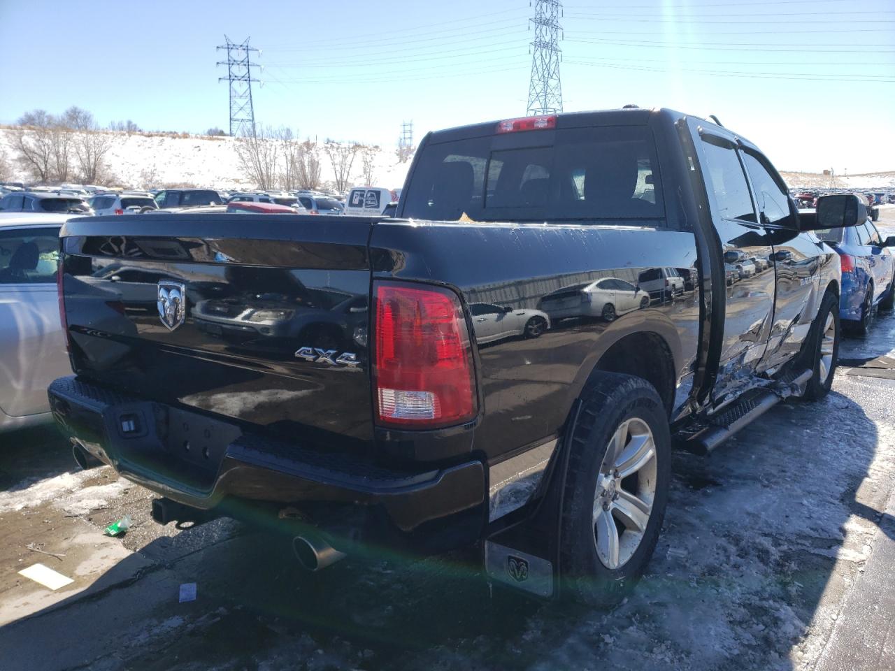 Photo 4 from auction – 2012 DODGE RAM 1500 S with VIN 1C6RD7MT4CS267375