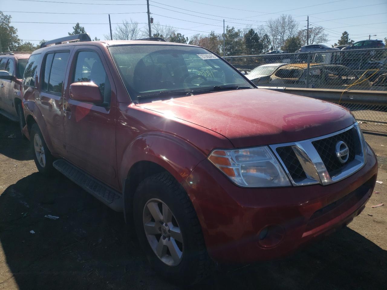 NISSAN PATHFINDER 2012 with VIN 5N1AR1NB1CC617609 - Photo from auction