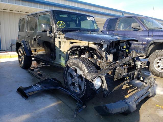 JEEP WRANGLER U 2017 with VIN 1C4BJWEG1HL601295 - Photo from auction