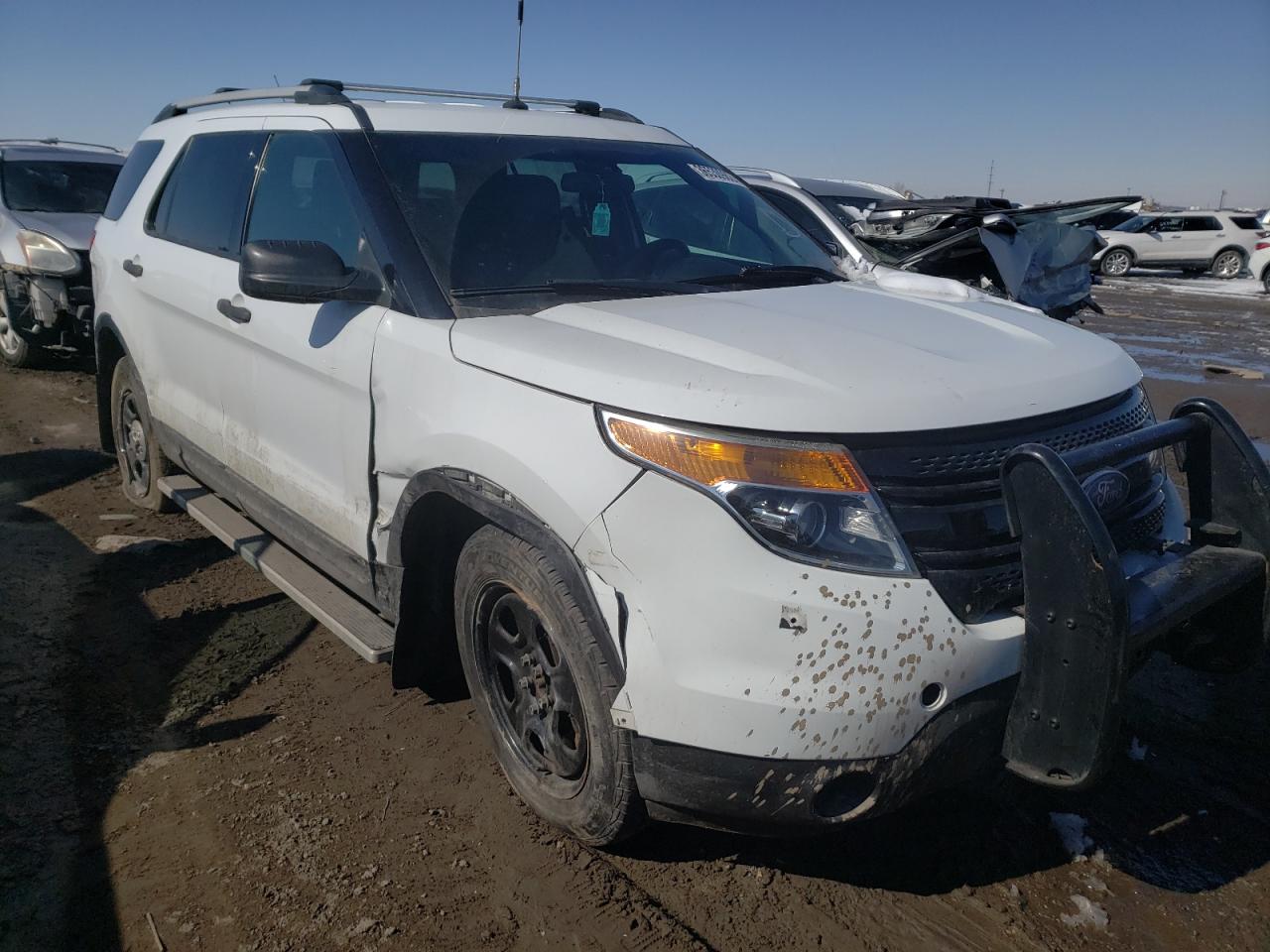 FORD EXPLORER P 2014 with VIN 1FM5K8AR9EGC37995 - Photo from auction