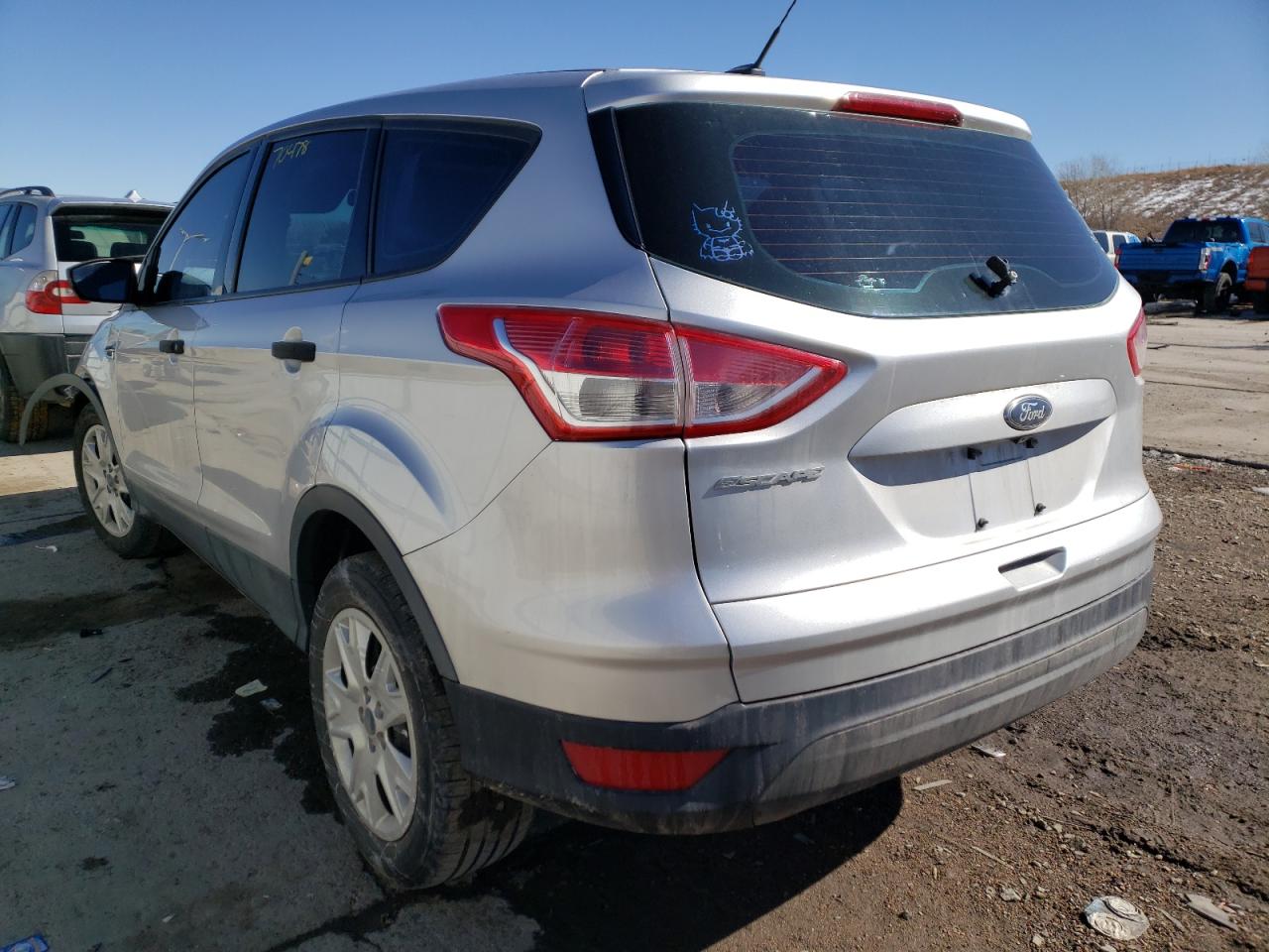 Photo 3 from auction – 2014 FORD ESCAPE S with VIN 1FMCU0F75EUA45355