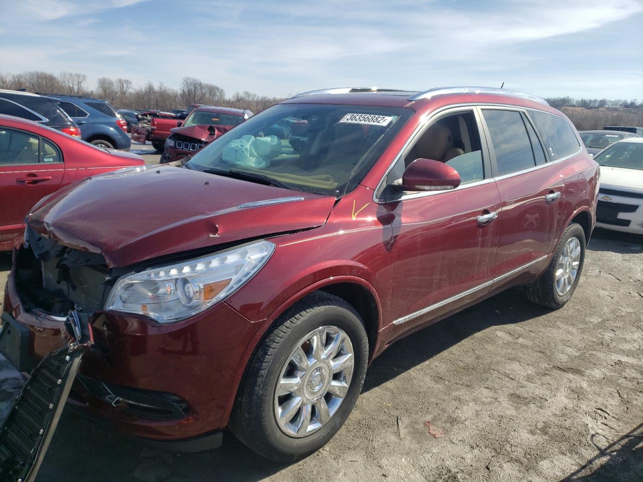 Photo 2 from auction – 2015 BUICK ENCLAVE with VIN 5GAKRBKD5FJ380886