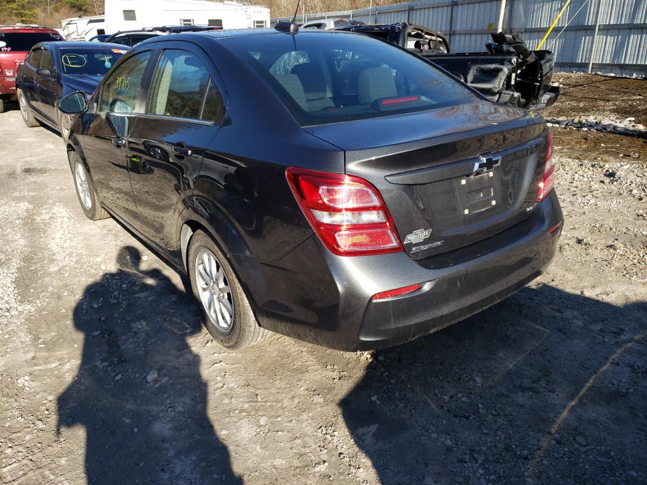 Photo 3 from auction – 2019 CHEVROLET SONIC LT with VIN 1G1JD5SB5K4111149