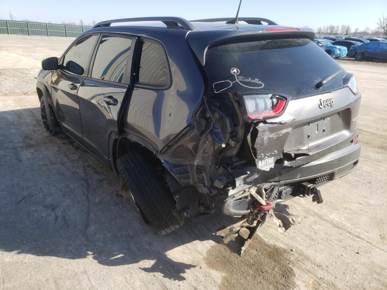 Photo 3 from auction – 2020 JEEP CHEROKEE T with VIN 1C4PJMBX2LD603882