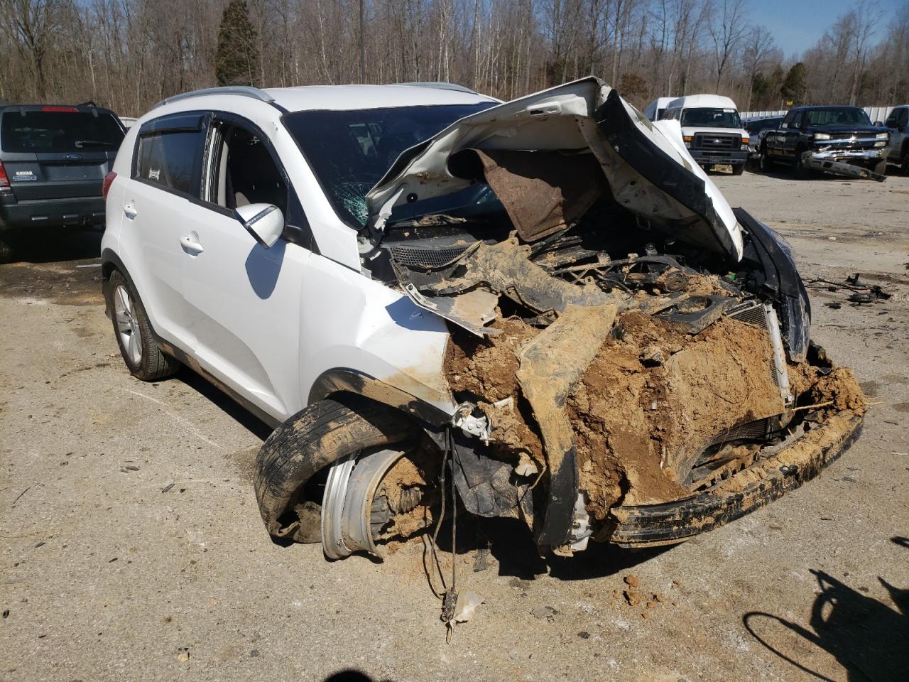 KIA SPORTAGE B 2013 with VIN KNDPB3A29D7459907 - Photo from auction