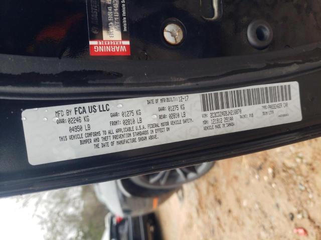 Photo 10 from auction – 2018 DODGE CHALLENGER with VIN 2C3CDZAG9JH216870