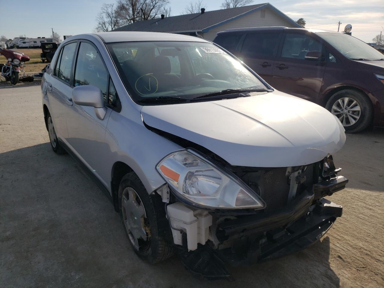 NISSAN VERSA S 2010 with VIN 3N1BC1AP2AL430153 - Photo from auction
