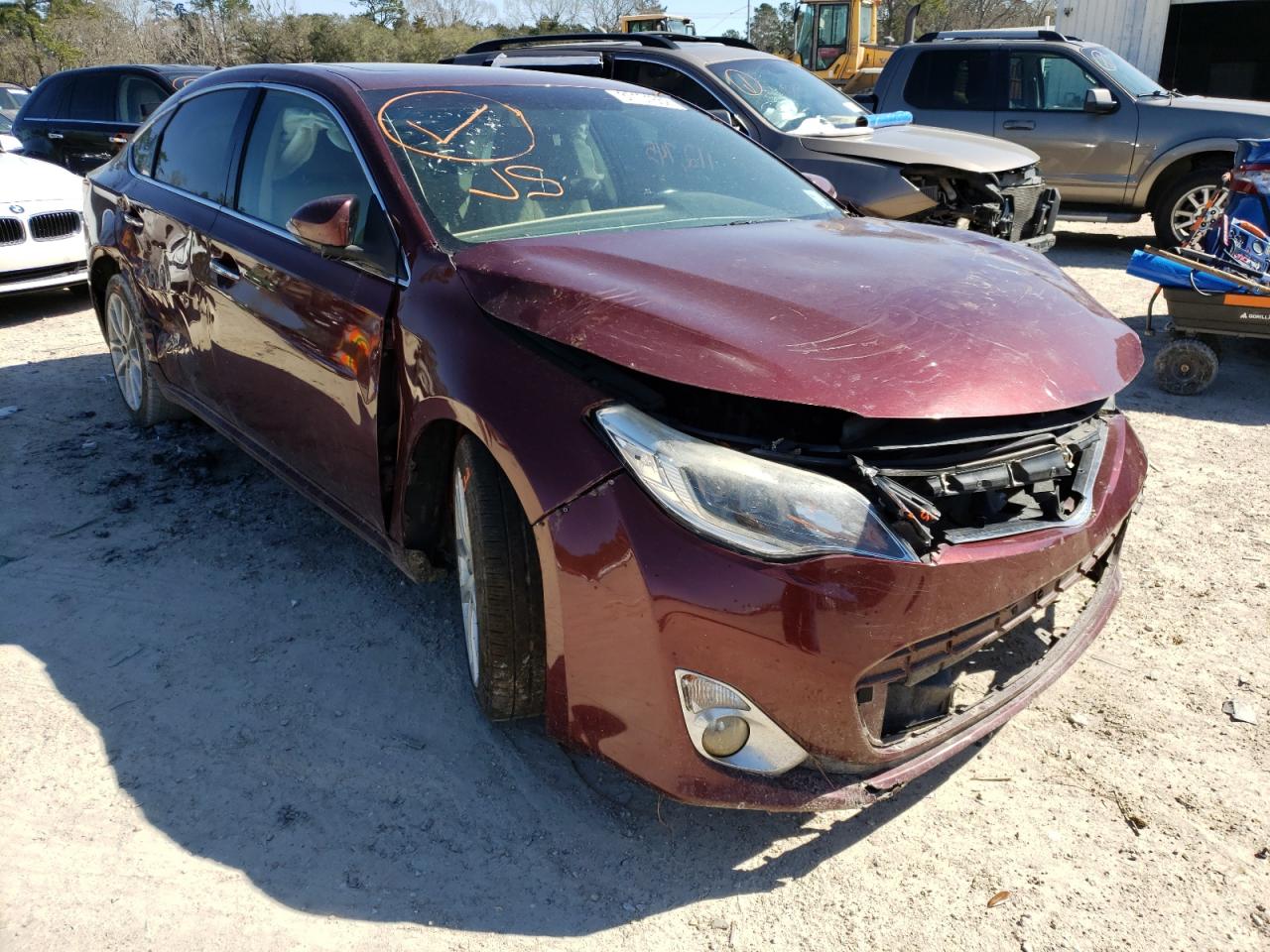 TOYOTA AVALON BAS 2014 with VIN 4T1BK1EB9EU091008 - Photo from auction