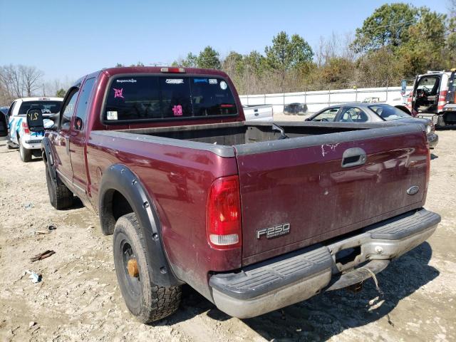 Photo 3 from auction – 2000 FORD F250 SUPER with VIN 1FTNX21F9YEB10933