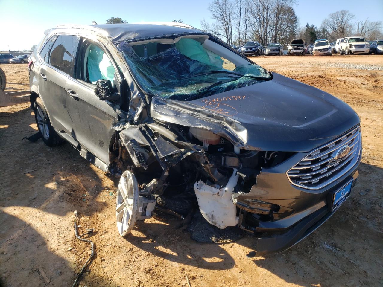FORD EDGE SEL 2019 with VIN 2FMPK3J90KBB90158 - Photo from auction