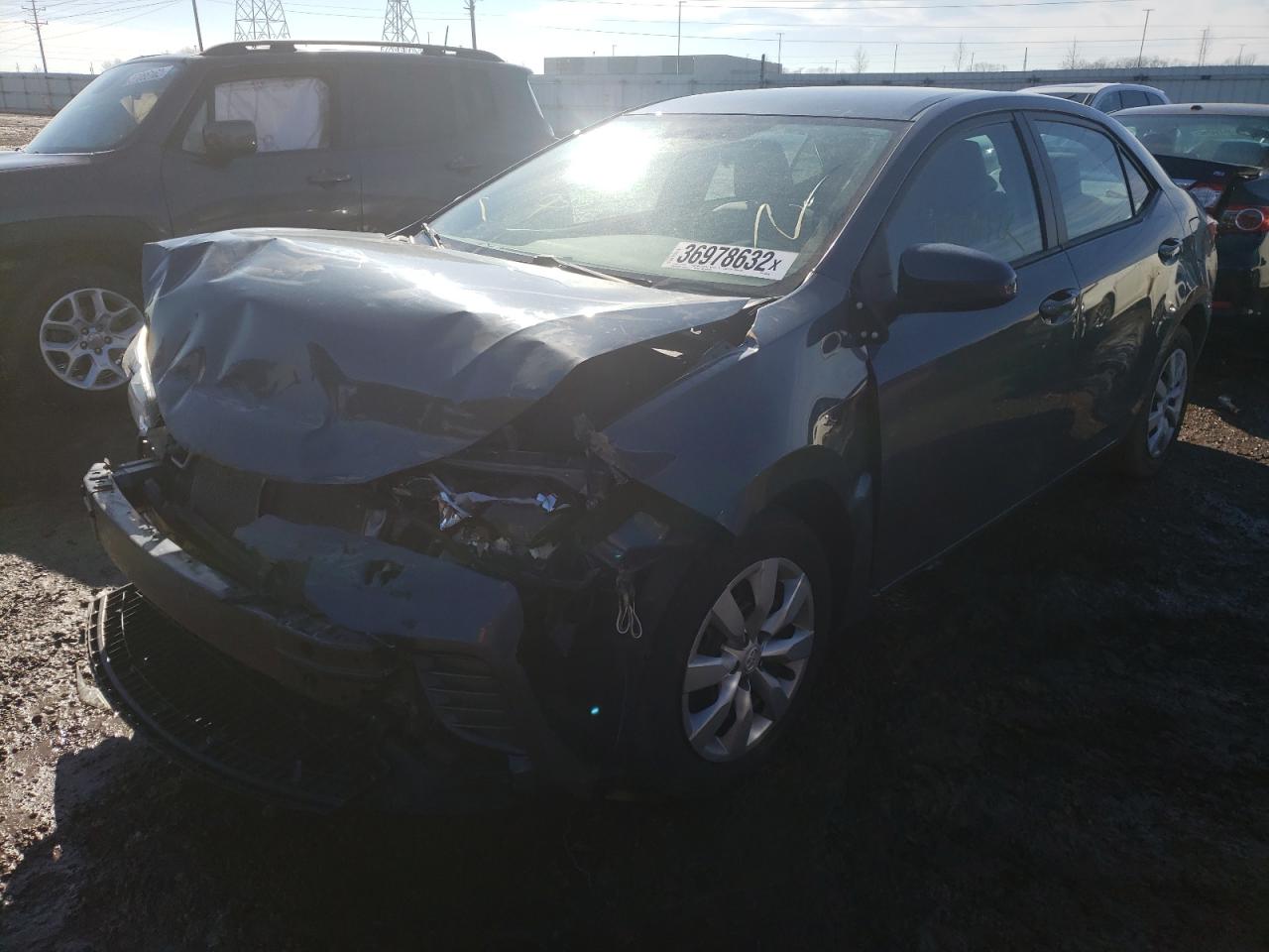 Photo 2 from auction – 2015 TOYOTA COROLLA L with VIN 2T1BURHE3FC469356
