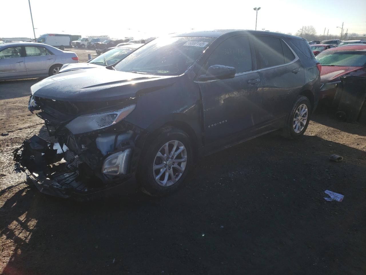 Photo 2 from auction – 2018 CHEVROLET EQUINOX LT with VIN 3GNAXJEV5JL330416