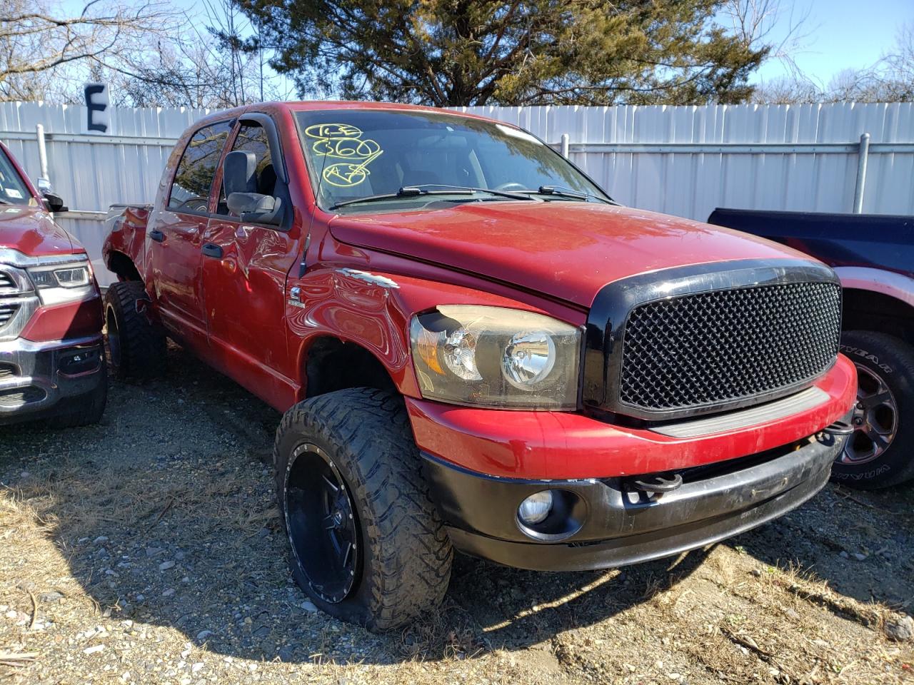 DODGE RAM 3500 2008 with VIN 3D7MX39AX8G147644 - Photo from auction