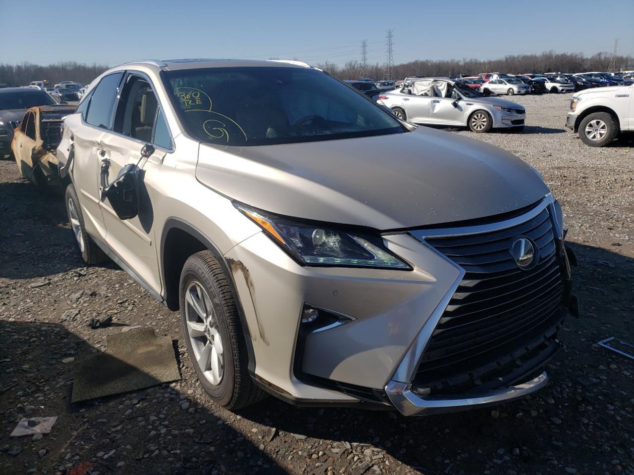 LEXUS RX 350 2016 with VIN 2T2ZZMCAXGC012838 - Photo from auction