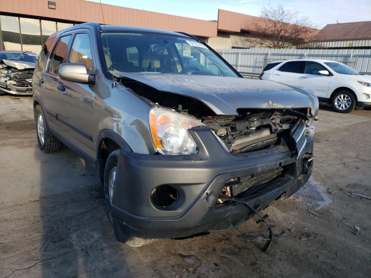HONDA CR-V EX 2005 with VIN JHLRD78855C009591 - Photo from auction