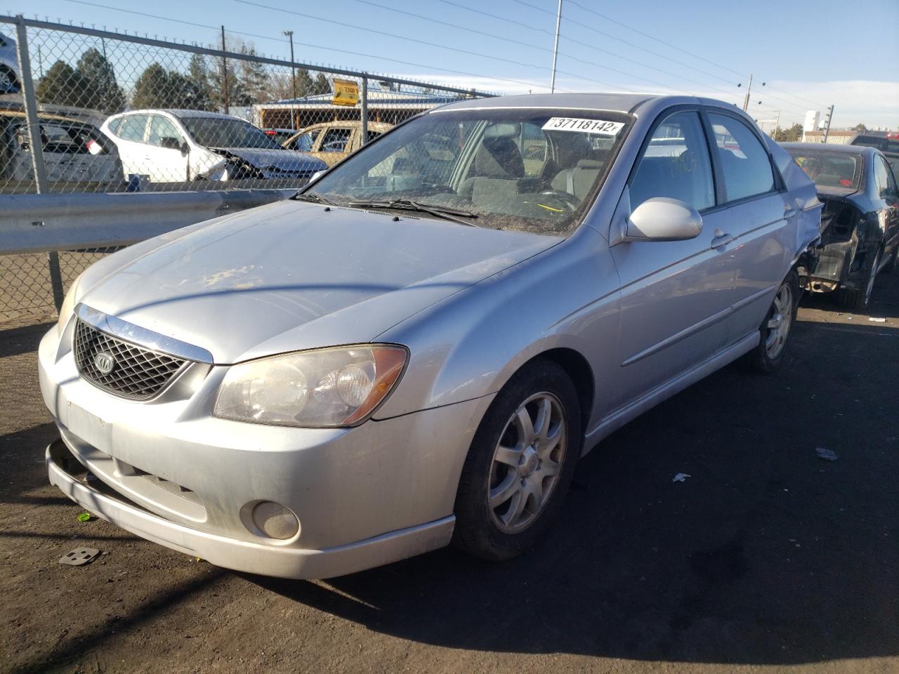 Photo 2 from auction – 2006 KIA SPECTRA LX with VIN KNAFE121665240895