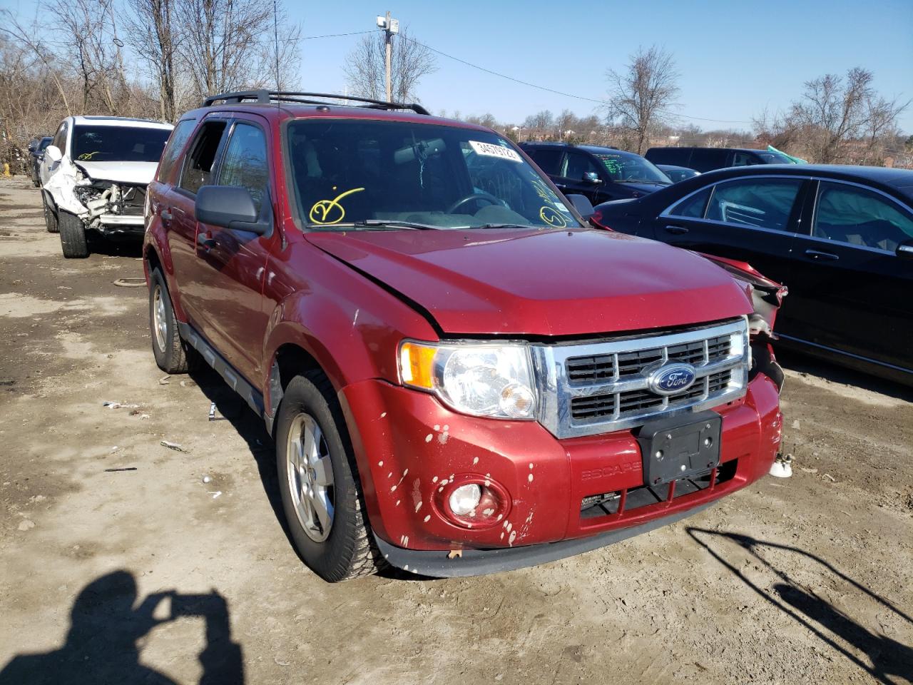 FORD ESCAPE XLT 2012 with VIN 1FMCU9D78CKB99008 - Photo from auction