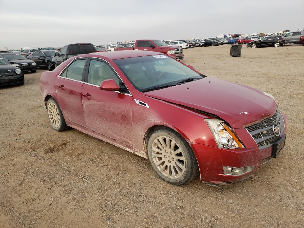 CADILLAC CTS PERFOR 2011 with VIN 1G6DJ5ED8B0124210 - Photo from auction