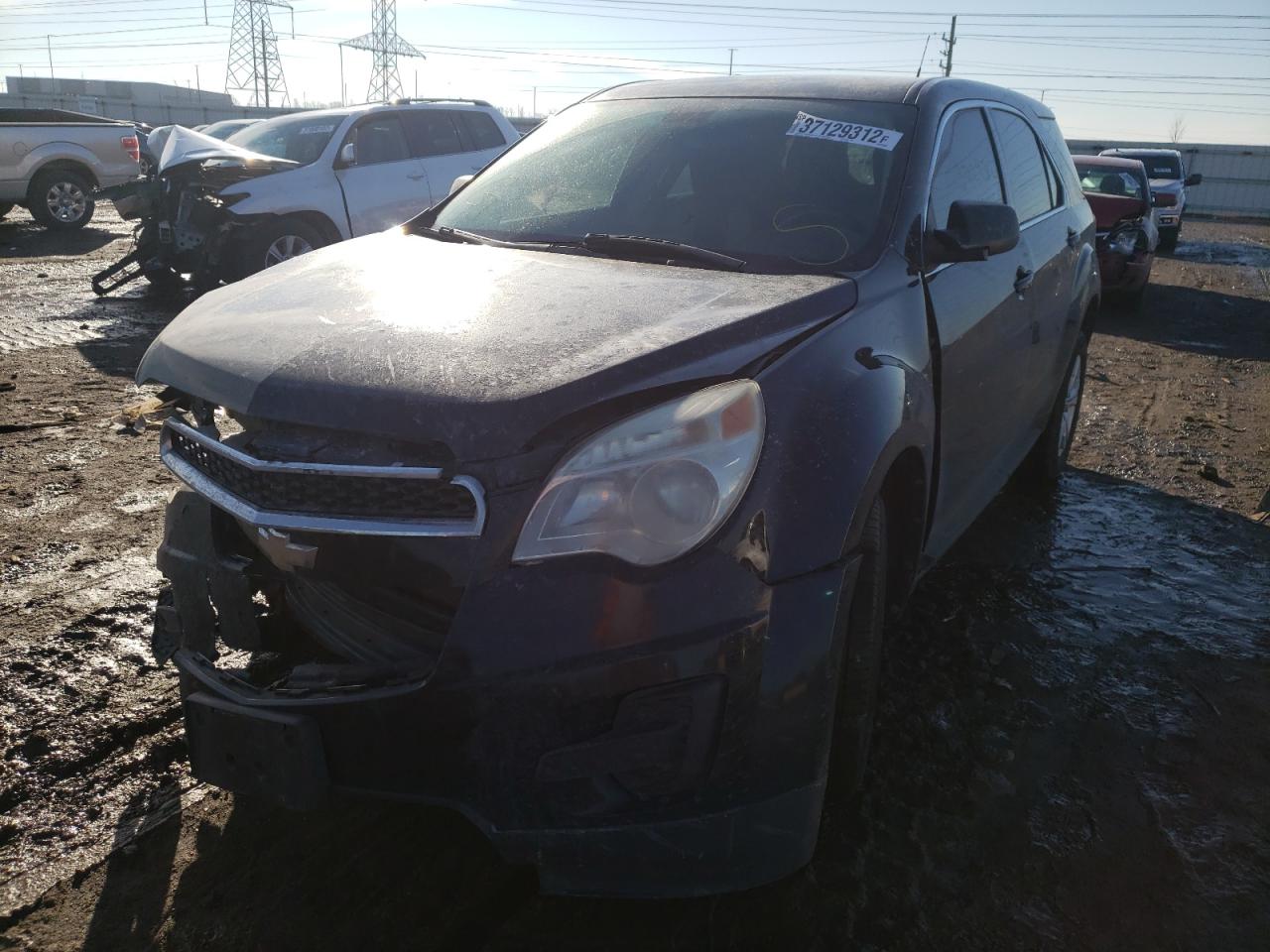 Photo 2 from auction – 2011 CHEVROLET EQUINOX LS with VIN 2GNALBECXB1192438