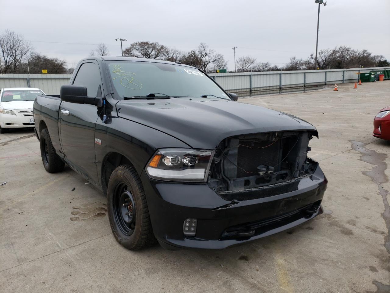 RAM 1500 ST 2014 with VIN 3C6JR7AT6EG101887 - Photo from auction
