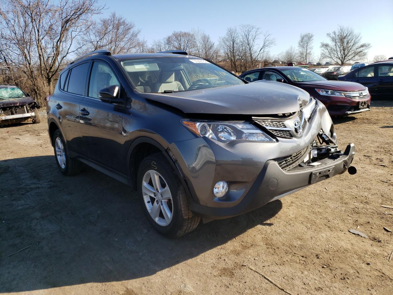 TOYOTA RAV4 XLE 2013 with VIN JTMRFREVXD5020425 - Photo from auction